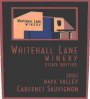 Whitehall Lane Napa Valley Cabernet Sauvignon 2003 Front Label