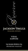 Jackson-Triggs Reserve Vidal Icewine 2015 Front Label