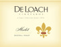 DeLoach Central Coast Merlot 2013 Front Label