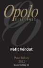 Opolo Petite Verdot 2012  Front Label