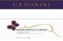 Donini Montepulciano d'Abruzzo 2014  Front Label