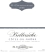 M. Chapoutier  Cotes du Rhone Belleruche Blanc 2006  Front Label