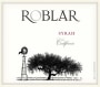 Roblar Winery Syrah 2013  Front Label