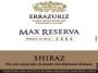 Errazuriz Max Reserva Syrah 2006  Front Label