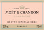 Moet & Chandon Nectar Imperial Demi-Sec Rose (375ML half-bottle)  Front Label