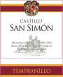 Castillo San Simon Tempranillo  Front Label