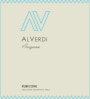 Alverdi Rubicone Sangiovese 2016  Front Label