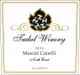 Tudal Winery Muscat Canelli 2016 Front Label