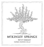 McKinley Springs Winery Horse Heaven Hills Petit Verdot 2012 Front Label
