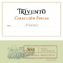 Trivento Coleccion Fincas Malbec 2010  Front Label