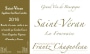 Domaine Frantz Chagnoleau St-Veran Fournaise 2017  Front Label