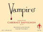Vampire Vineyards Cabernet Sauvignon 2015 Front Label