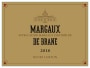 Chateau Brane-Cantenac Margaux de Brane 2018  Front Label