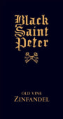Black Saint Peter Old Vine Zinfandel 2014  Front Label