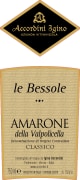 Accordini Igino Amarone della Valpolicella Classico Le Bessole 2011  Front Label