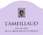 Dom. de l'Ameillaud Principaute d'Orange 2016  Front Label