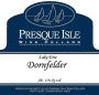 Presque Isle Wine Cellars Dornfelder 2010 Front Label