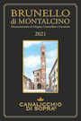Canalicchio di Sopra Brunello di Montalcino (1.5 Liter Magnum) 2021  Front Label