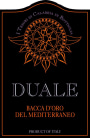 Casa Vinicola Crisera Duale Bacca d'Oro del Mediterraneo 2016 Front Label