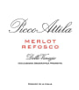 Picco Attila  Refosco Merlot 2015  Front Label