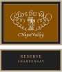 Clos du Val Reserve Chardonnay 2008 Front Label