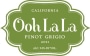 Ooh La La Pinot Grigio 2011 Front Label