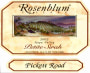Rosenblum Cellars Pickett Road Petite Sirah 2002  Front Label