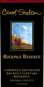 Carol Shelton Rockpile Reserve Cabernet Sauvignon 2011  Front Label