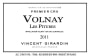 Vincent Girardin Volnay Les Pitures Premier Cru 2011  Front Label