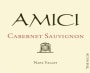 Amici Napa Valley Cabernet Sauvignon 2002 Front Label