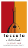 Toccata Interlude Pinot Noir 2015  Front Label