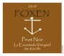 Foxen La Encantada Vineyard Pinot Noir 2010 Front Label