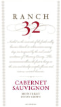 Ranch 32 Wines Estate Grown Cabernet Sauvignon 2015  Front Label