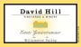 David Hill Winery Estate Gewurztraminer 2010  Front Label