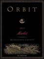 Orbit Merlot 2012  Front Label