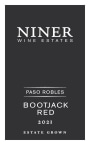 Niner Bootjack Red 2021 Front Label