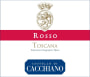 Cacchiano Toscana Rosso 2013  Front Label