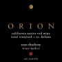 Sean Thackrey Orion Red Blend 2006  Front Label