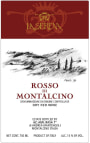 La Serena Rosso di Montalcino 2015  Front Label