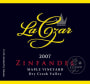 La Czar La Czar Maple Vineyard Zinfandel 2007  Front Label