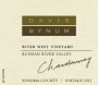 Davis Bynum Chardonnay 2012 Front Label