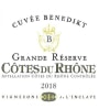 Les Vignerons de l'Enclave des Papes Cuvee Benedikt Grand Reserve 2018  Front Label