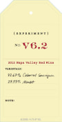 OVID Experiment No. V6.2 2012  Front Label