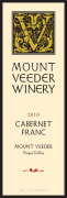Mount Veeder Winery Cabernet Franc 2010  Front Label