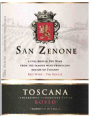 San Zenone Toscana Rosso 2015  Front Label