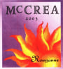 McCrea Roussanne 2003 Front Label