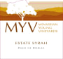 Minassian Young Vineyards Estate Syrah 2014 Front Label