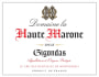 Domaine la Haute Marone Gigondas Le Cru des Dentelles de Montmirail 2013  Front Label