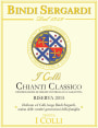 Bindi Sergardi I Colli Chianti Classico Riserva 2015  Front Label