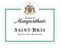 Domaine de Mauperthuis Saint Bris 2017  Front Label